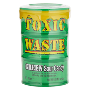 Toxic Waste Green Sour Candy 42g