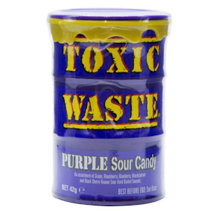 Toxic Waste Purple Sour Candy 42g