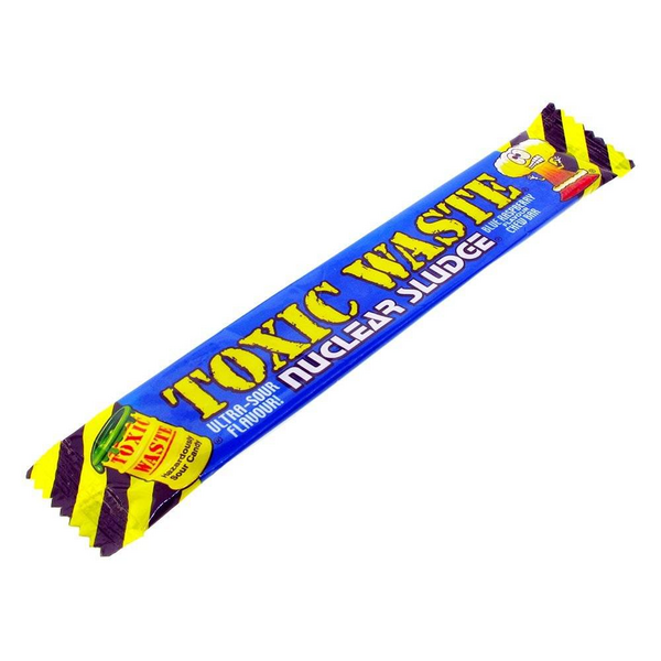 Toxic Waste Chew Bar 20g Blue Raspberry