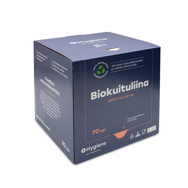 NHygiene Biokuituliina arkki 40x60cm 70 kpl