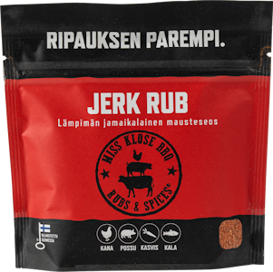 Miss Klose BBQ mausteseos 100g Jerk Rub Lämpimän Jamaikalainen maust seos