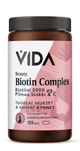 Vida Beauty Biotin Complex ravintolisä 100 kaps. 40g