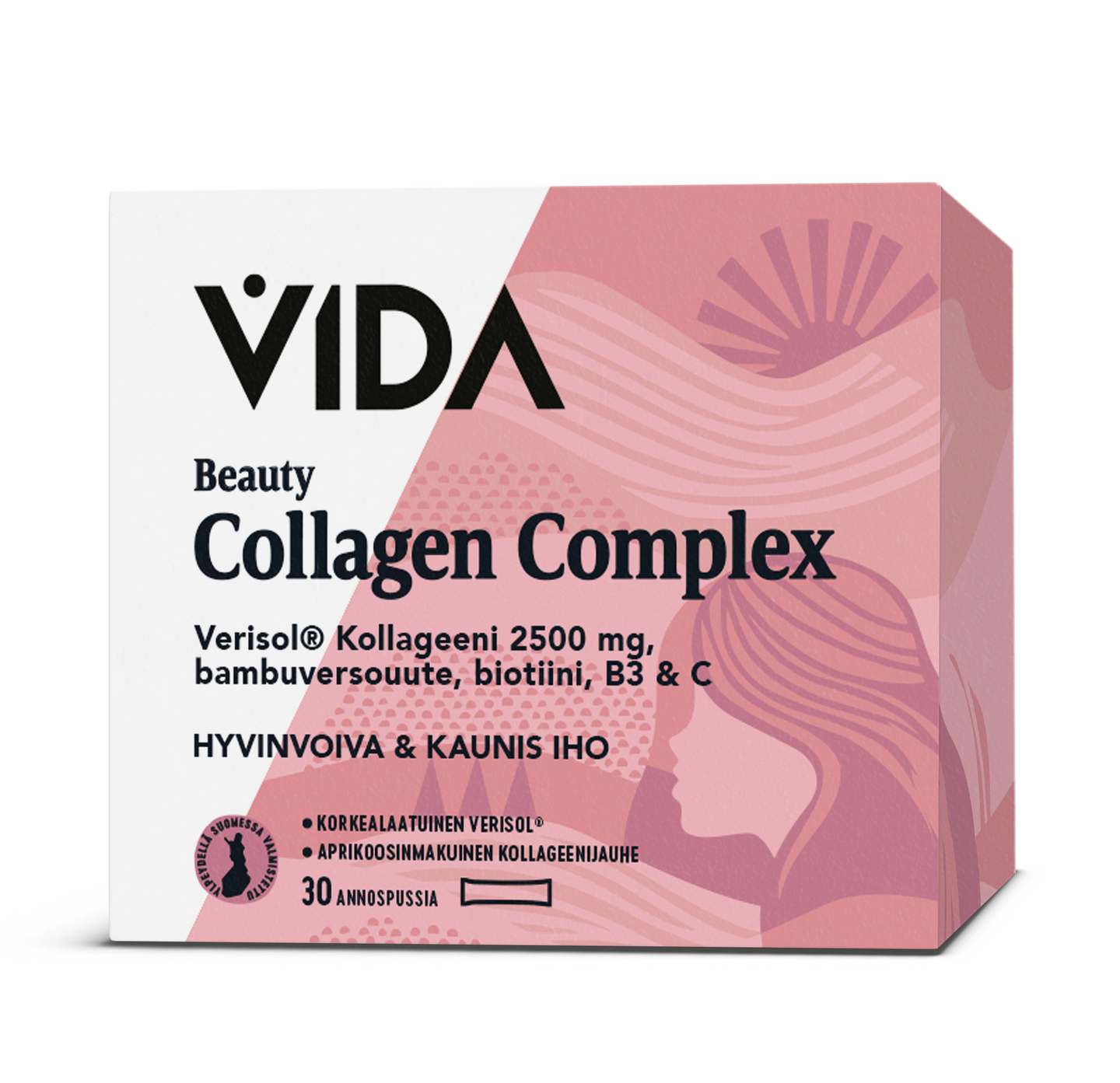 Vida Beauty Collagen Complex kollageenijuomajauhe 30 annospussia