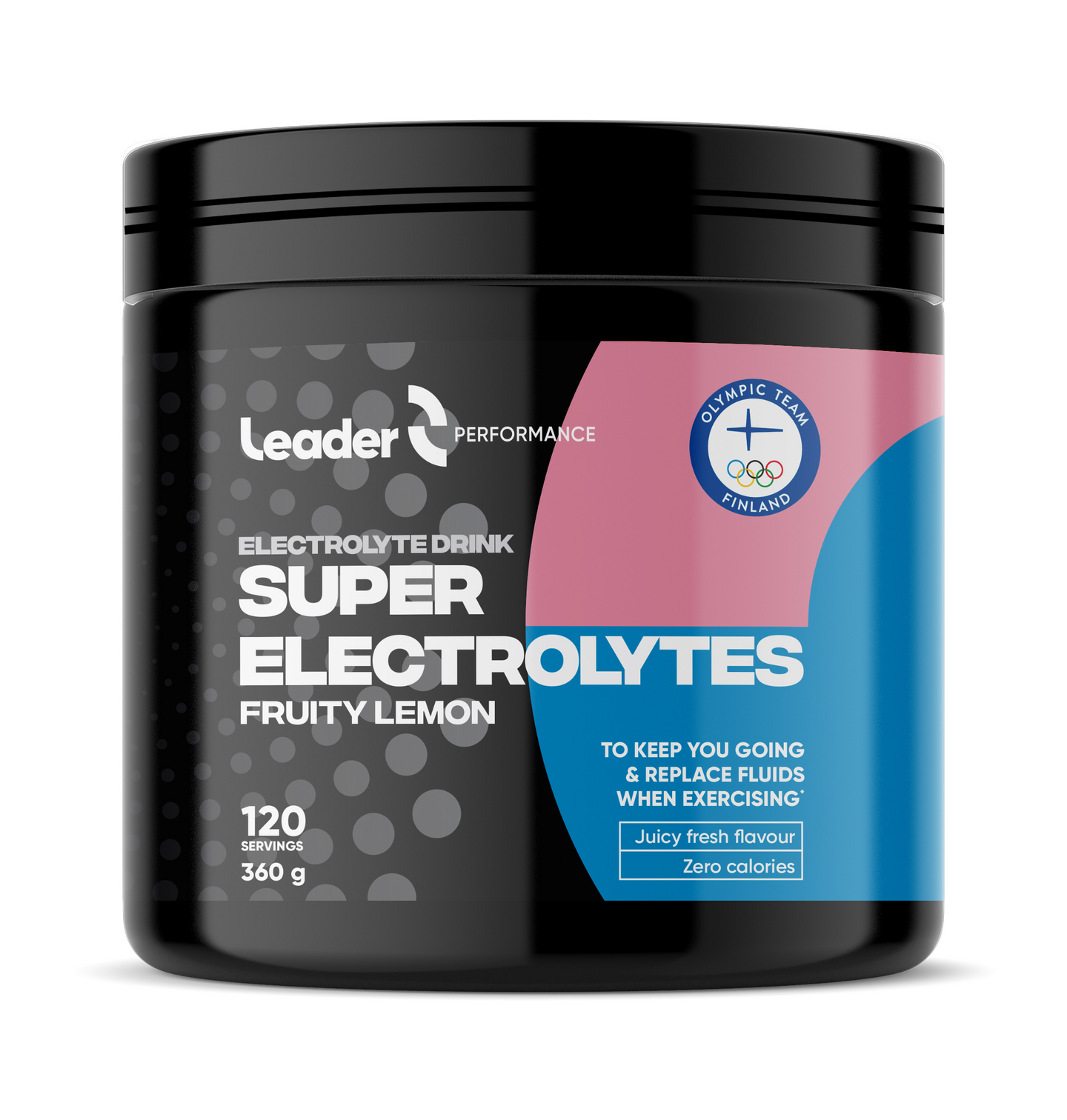Leader Performance Super Electrolytes elektrolyyttijauhe sitrus 360g