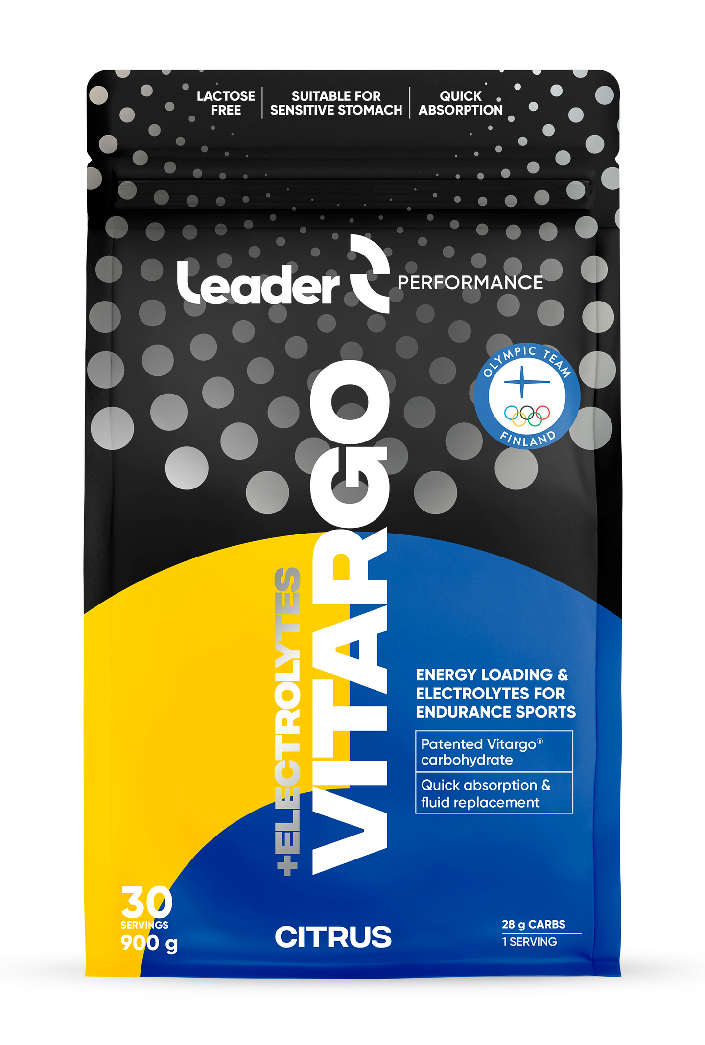 Leader Performance Vitargo Electrolytes hiilihydraattijauhe 900g