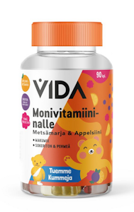 Vida Monivitamiininalle metsämarja & appelsiini 90 kpl / 180 g