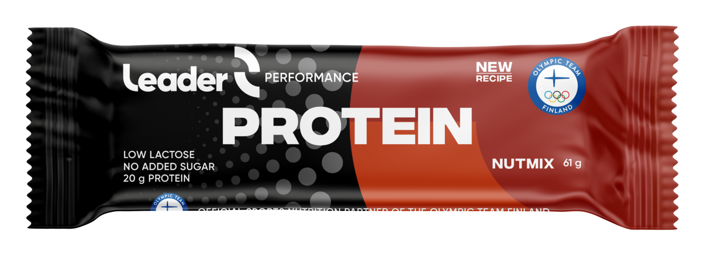 Leader Performance Protein Nutmix pähkinäproteiinipatukka 61 g