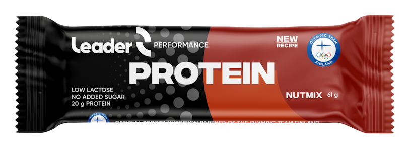 Leader Performance Protein Nutmix pähkinäproteiinipatukka 61 g