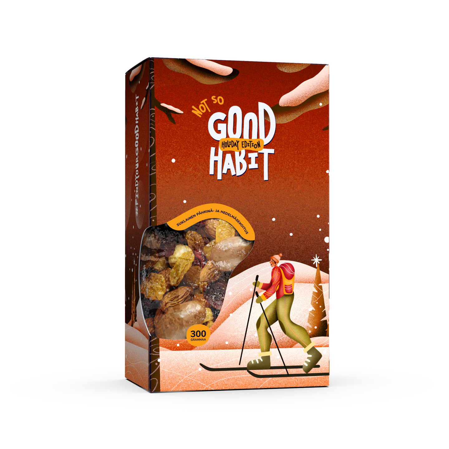 Good Habit suklaa pähkinä-hedelmix 300g