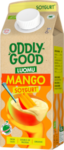 Oddlygood soygurt 750g mango luomu