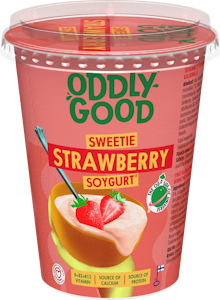 Oddlygood soygurt 400g mansikka