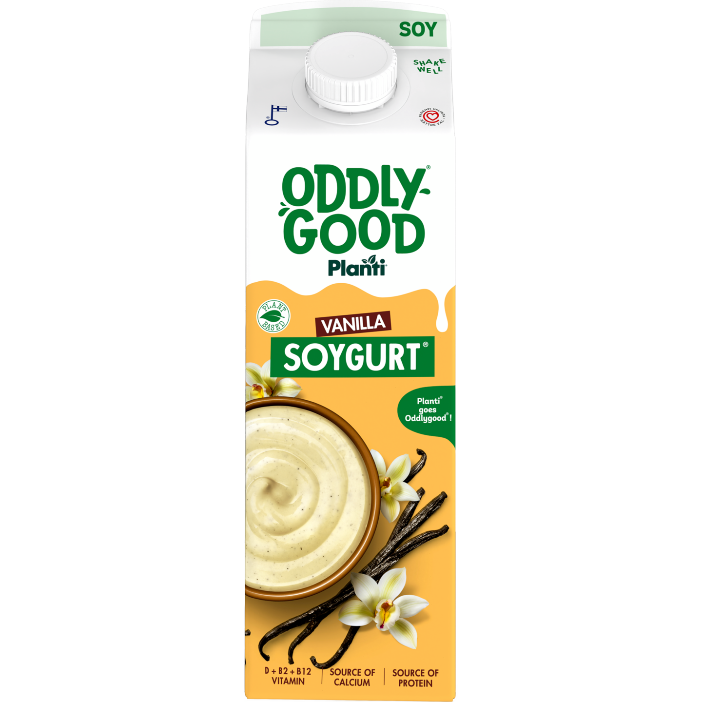 Oddlygood Planti soygurt 1kg vanilja