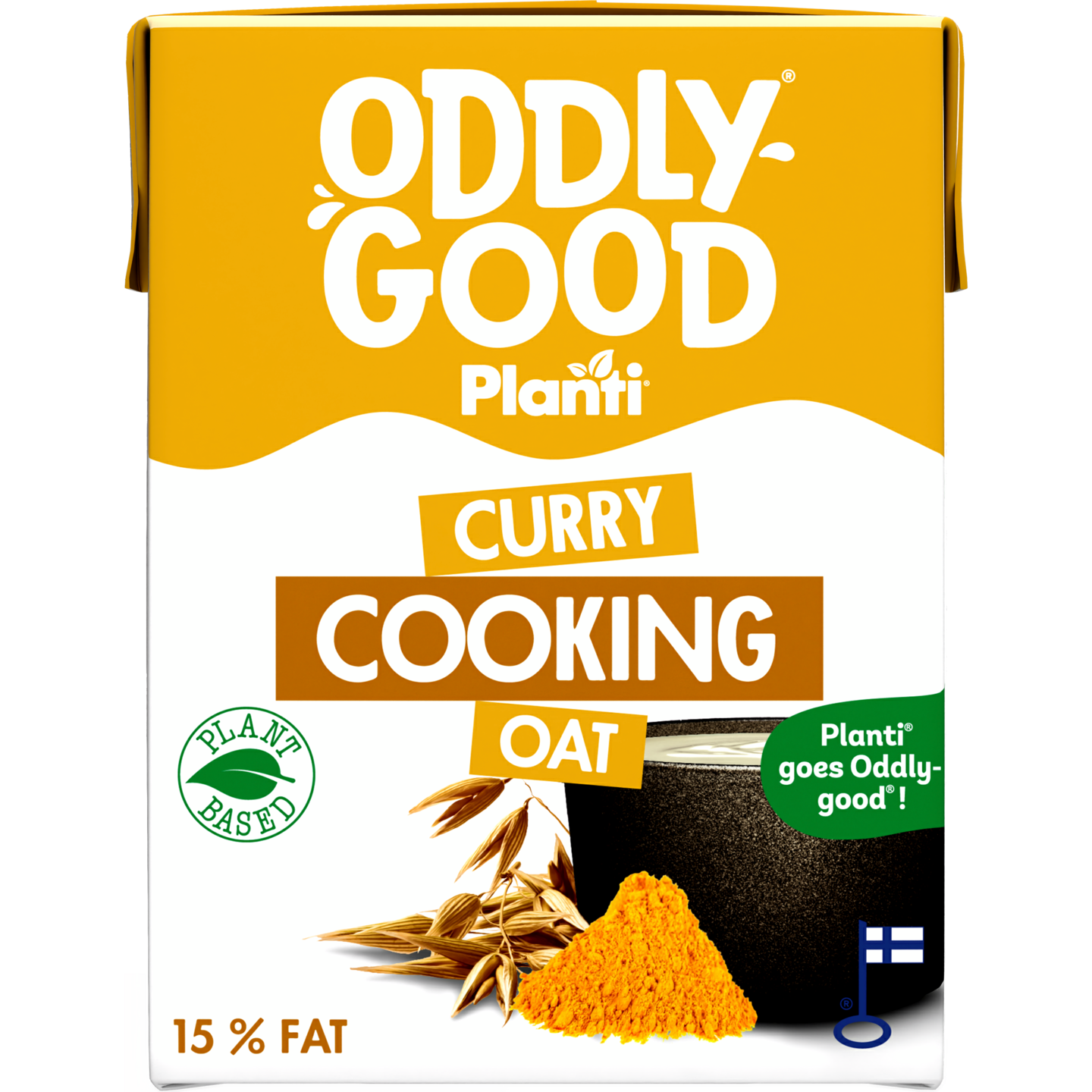 Oddlygood Planti Cooking Oat 2dl curry
