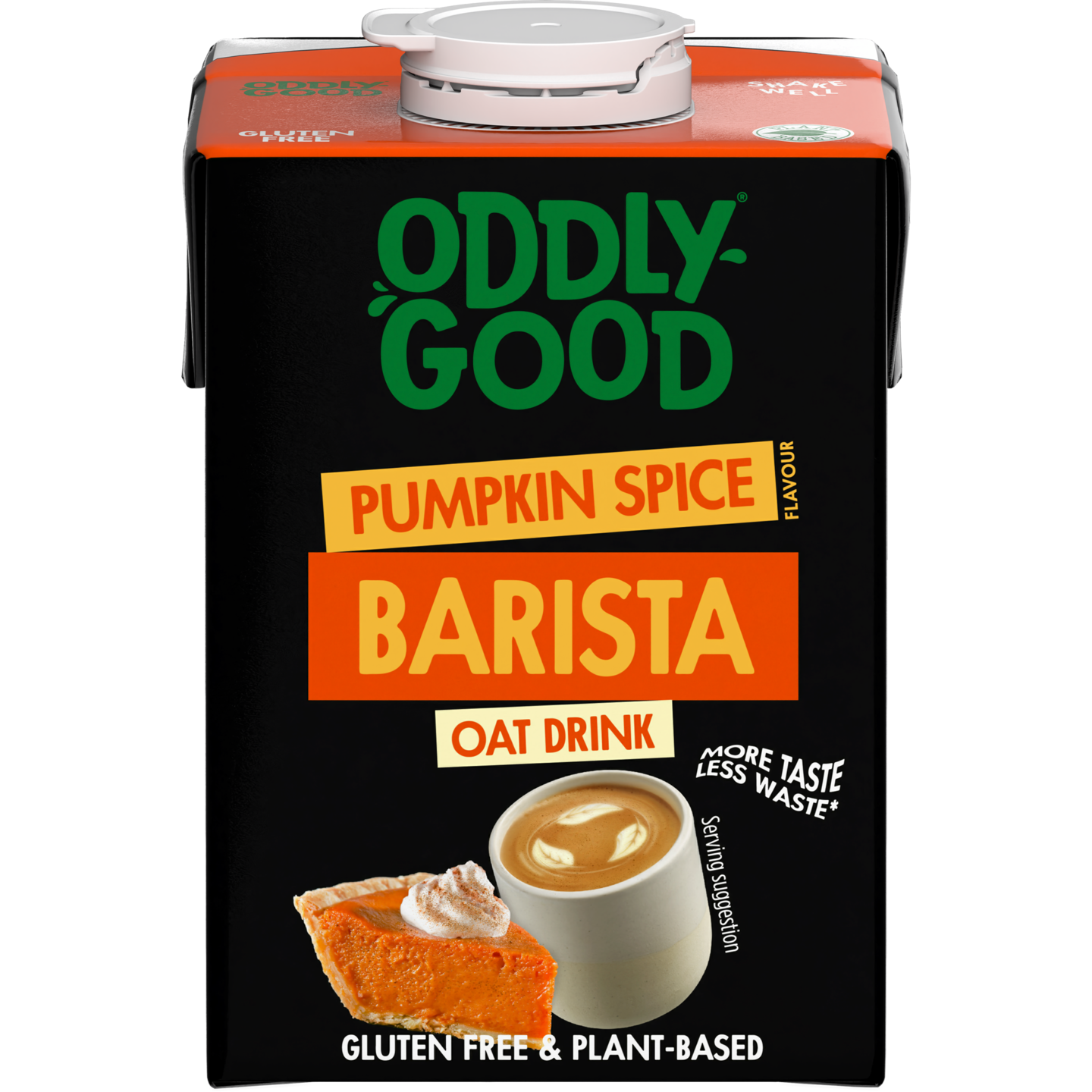 Oddlygood Barista kaurajuoma pumpkin spice 0,5l gluteeniton  UHT