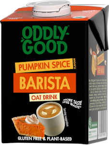 Oddlygood Barista kaurajuoma pumpkin spice 0,5l gluteeniton  UHT