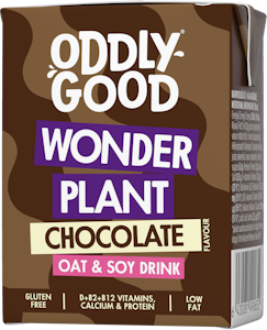 Oddlygood Wonder Plant kaura-soijajuoma 2dl suklaa gluteeniton UHT