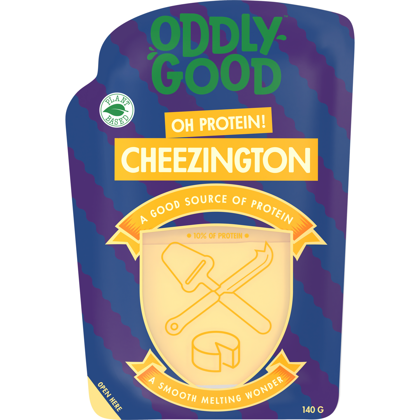 Oddlygood Cheezington Oh protein viipaleet e140 g