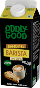 Oddlygood Barista kaurajuoma banoffee 0,75l gluteeniton ESL