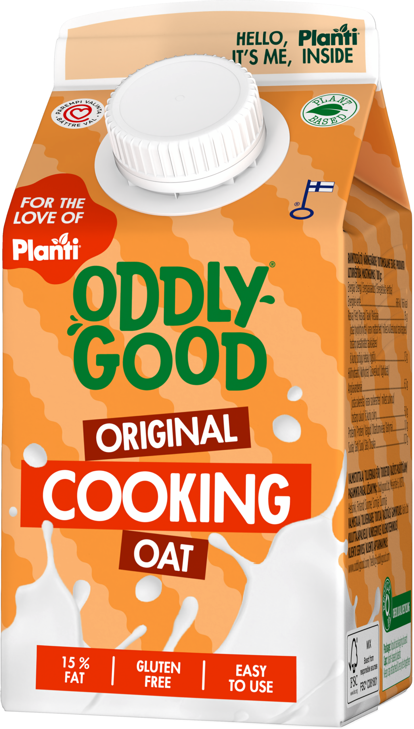 Oddlygood Cooking Oat 5dl original gluteeniton