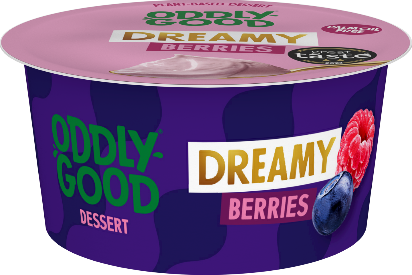 Oddlygood Dessert 130g dreamy berries gluteeniton