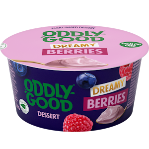 Oddlygood Dessert 130g dreamy berries gluteeniton