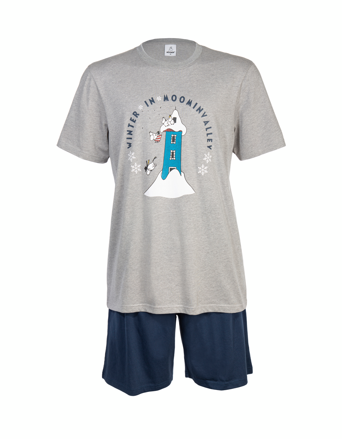 Muumi Rest miesten shortsipyjama