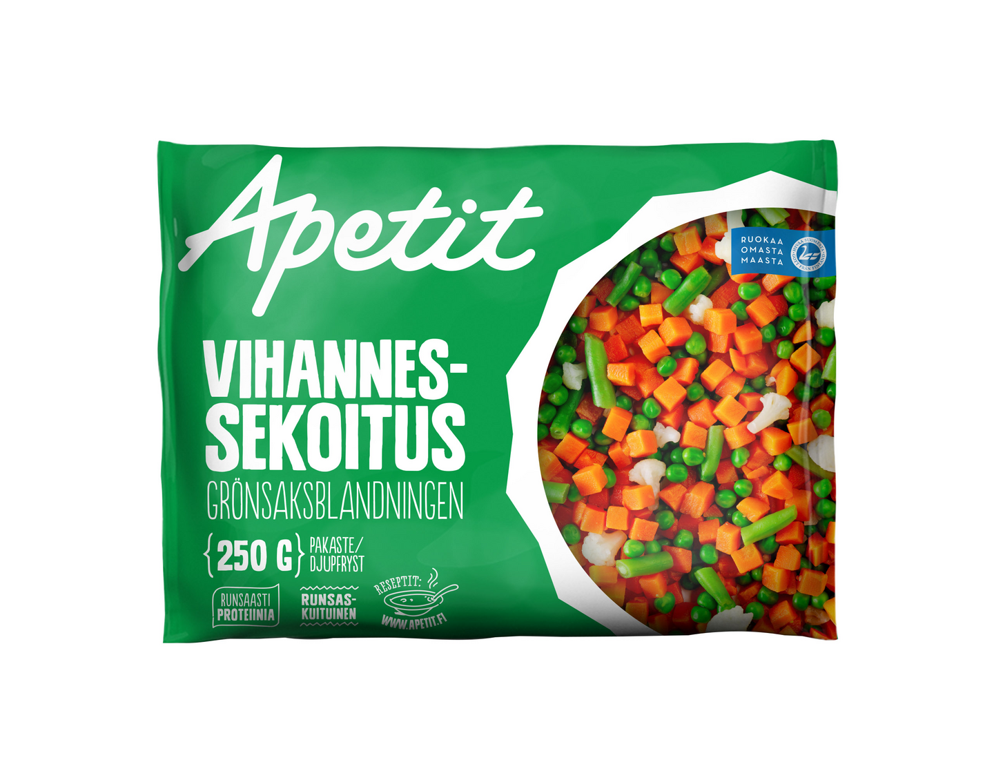 Apetit vihannessekoitus 250g pakaste