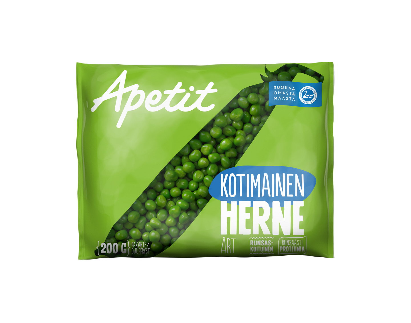 Apetit kotimainen herne 200g pakaste — HoReCa-tukku Kespro