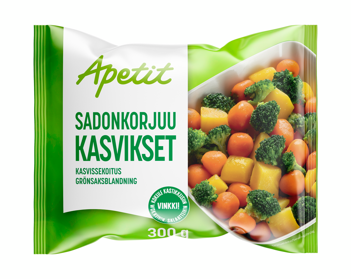 Apetit sadonkorjuukasvikset kasvissekoitus 300g pakaste