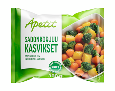 Apetit sadonkorjuukasvikset kasvissekoitus 300g pakaste