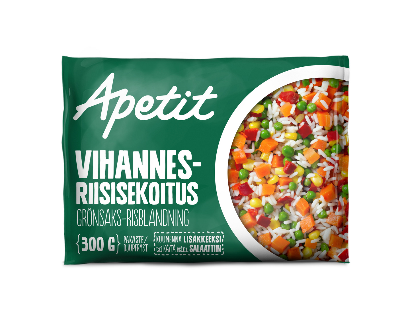 Apetit Vihannes-riisisekoitus 300g pa