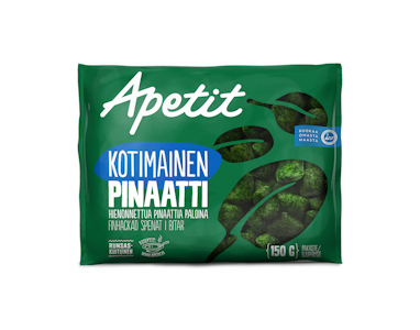 Apetit kotimainen pinaatti 150g pakaste