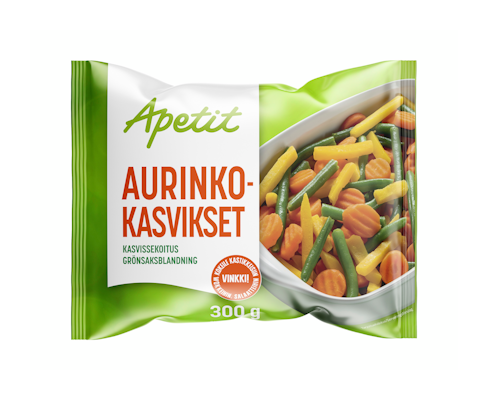 Apetit aurinkokasvikset kasvissekoitus 300g pakaste