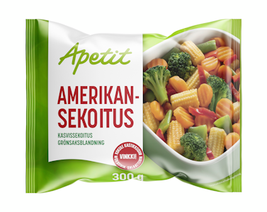 Apetit amerikansekoitus kasvissekoitus 300g pakaste