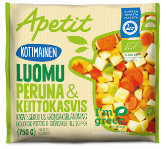 Apetit kotimainen peruna&keittokasvikset 750g luomu