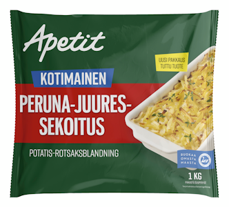 Apetit peruna-juuressekoitus 1kg pakaste