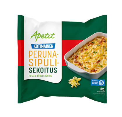 Apetit kotimainen peruna-sipulisekoitus 1kg pakaste