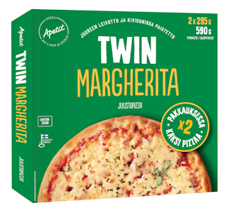 Apetit Margherita Twin pizza pakaste 2x295g