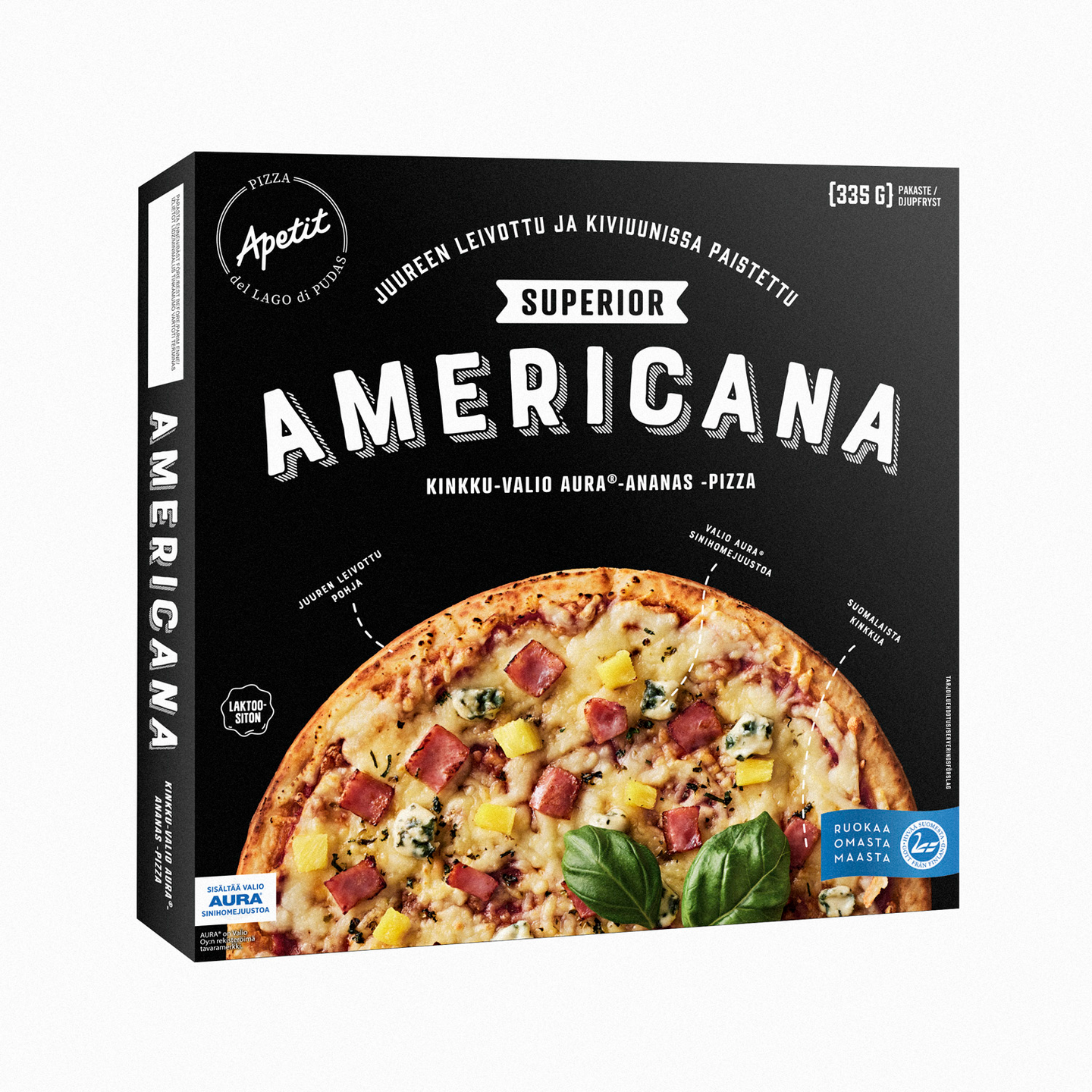 Apetit Superior Americana Pizza 335g pakaste