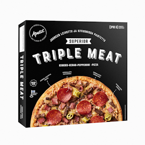 Apetit Superior Triple Meat Pizza 340g pakaste