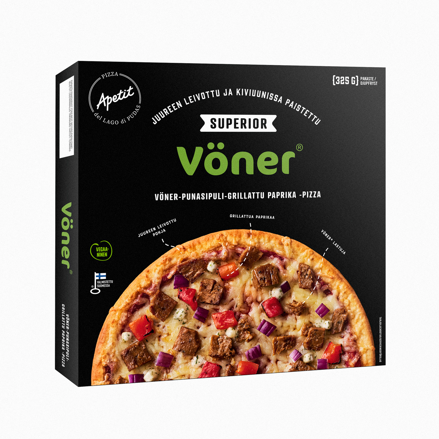 Apetit Superior Vöner Pizza 325g pakaste