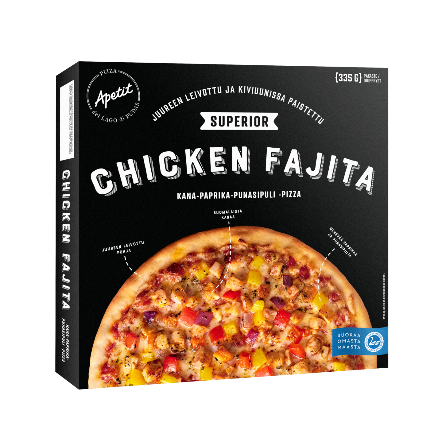 Apetit Superior Chicken Fajita Pizza 335g pakaste