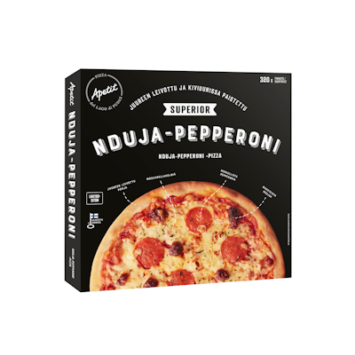 Apetit Superior Nduja-pepperoni pizza pakaste 320g