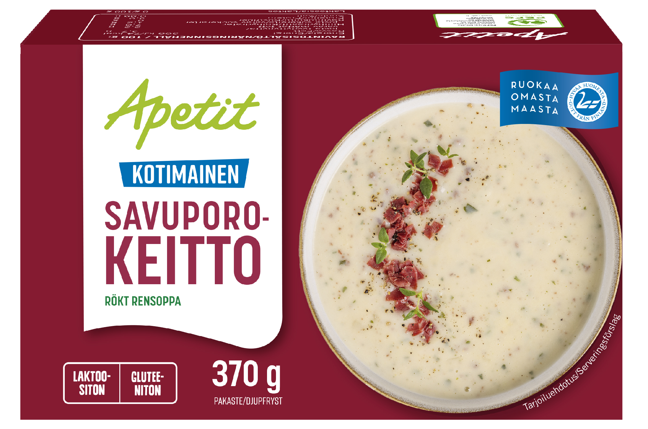 Apetit kotimainen savuporokeitto 370g pakaste