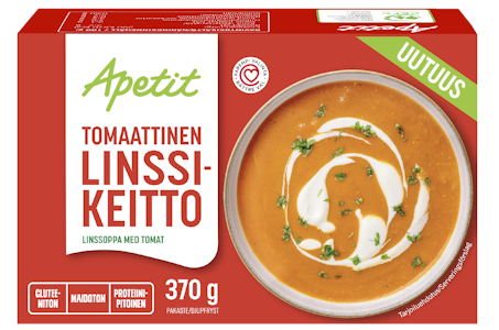 Apetit Tomaattinen linssikeitto pakaste 370g