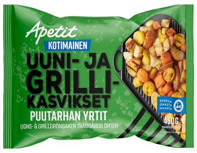 Apetit uuni&grillikasvikset puutarhan yrtit 450g kotimainen pakaste