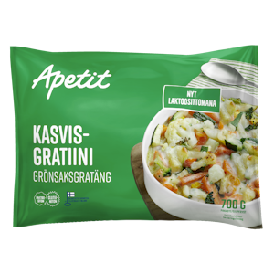 Apetit kasvisgratiini 700g pakaste