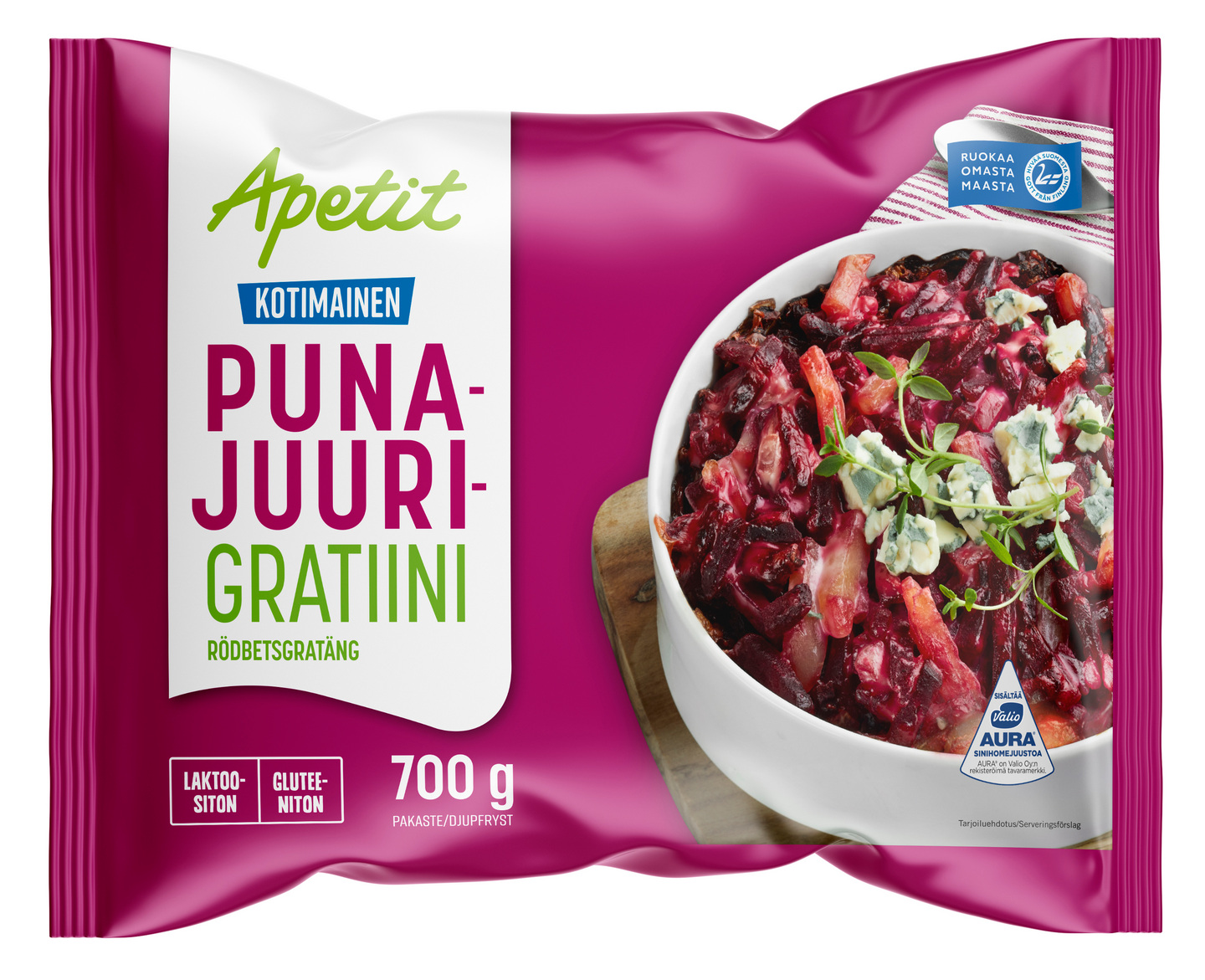 Apetit Kotimainen punajuurigratiini 700g pakaste