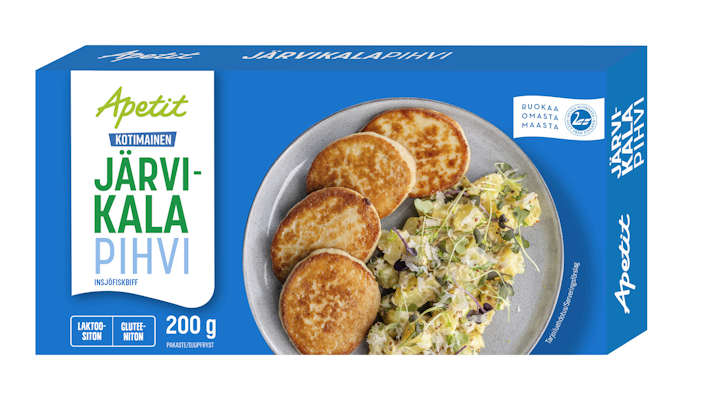 Apetit kotimainen järvikalapihvi 200g pakaste