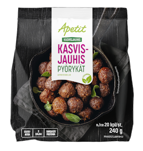 Apetit kasvisjauhispyörykät herneproteiinipyörykät n. 20kpl 240g pakaste